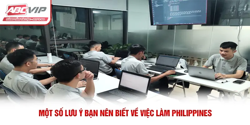 Việc làm Philippines: Cơ Hội Việc Làm Hấp Dẫn Đất Nước Này 4 Một số lưu ý bạn nên biết về việc làm Philippines